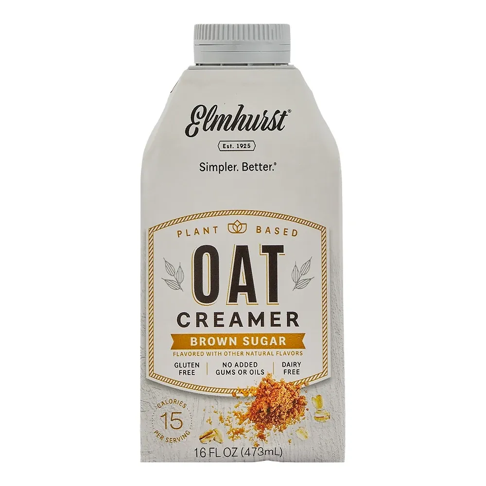Crema Café Elmhurst Avena Azúcar 16 Onzas
