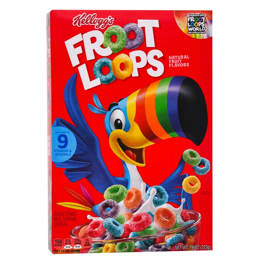 Cereal Kelloggs Froot Loops 223 G