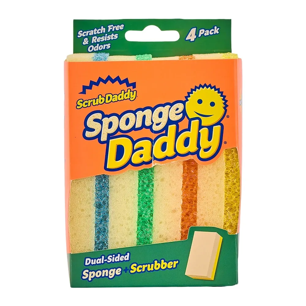 Esponjas De Limpieza Scrub Daddy Paquete De 4 Unidades