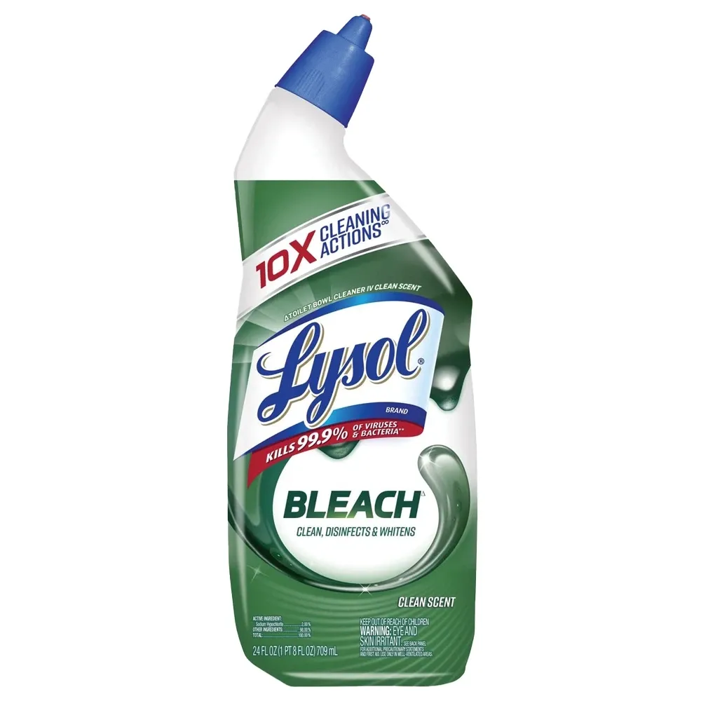 Limpiador de Inodoros Lysol con Cloro 24 Oz