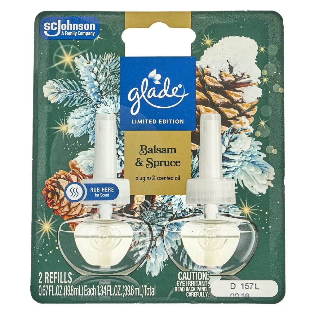 Ambientador Líquido Glade Balsam & Spruce 2 Repuestos