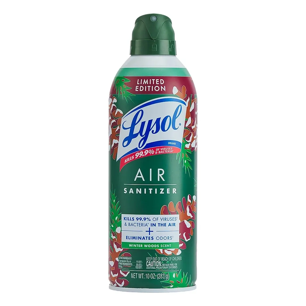 Desinfectante De Aire Lysol Winter Woods 10 Oz