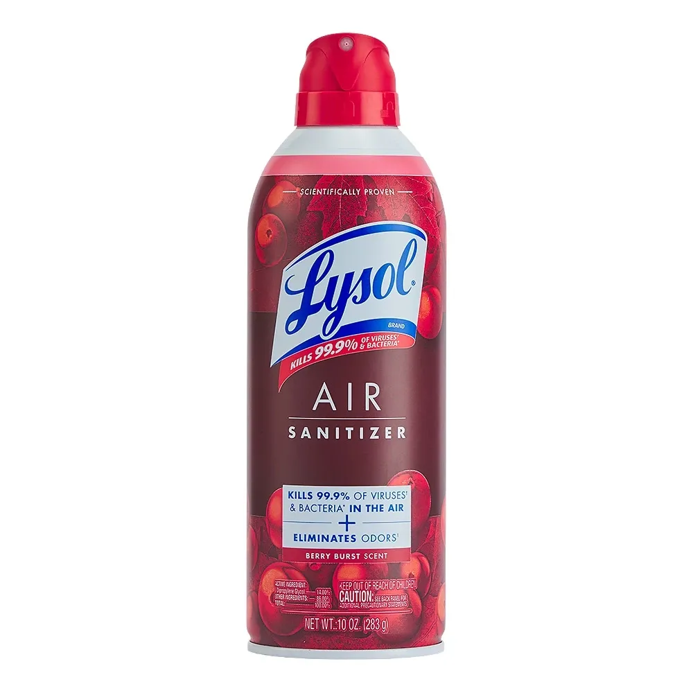 Desinfectante De Aire Lysol Berry Burst 10 Oz