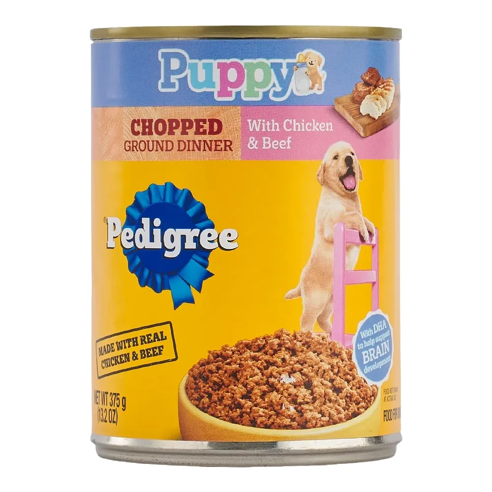 Alimento Perros Pedigree Cachorro Pollo Y Res 13.2 Oz