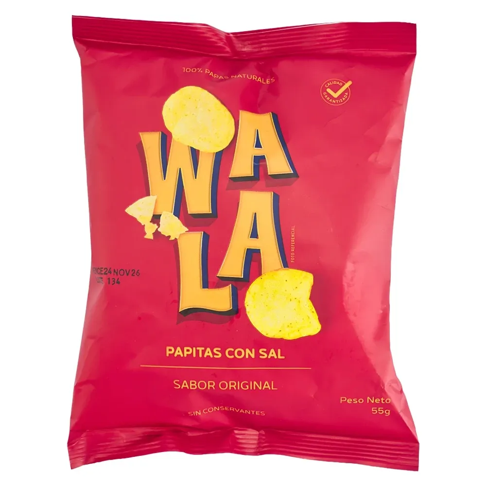 Papitas Con Sal Wala 55 Gr