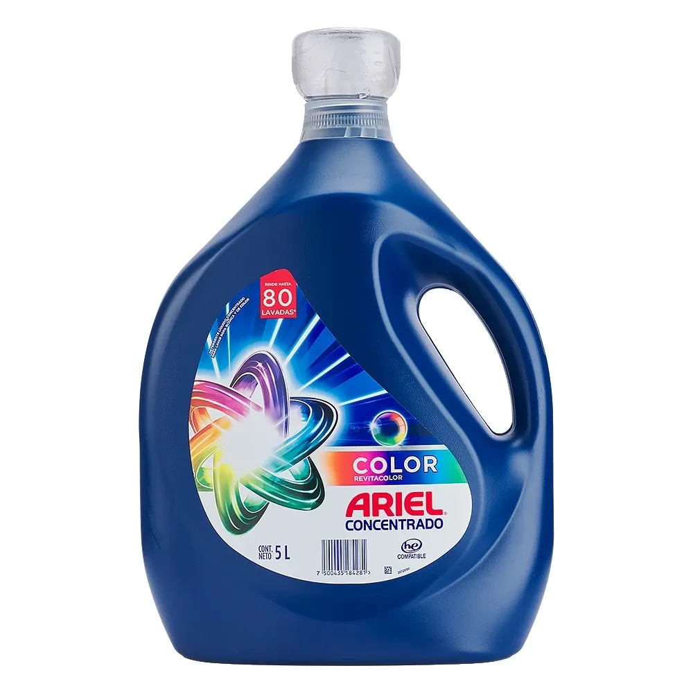 Detergente Líquido Ropa Ariel Color 5 Litros
