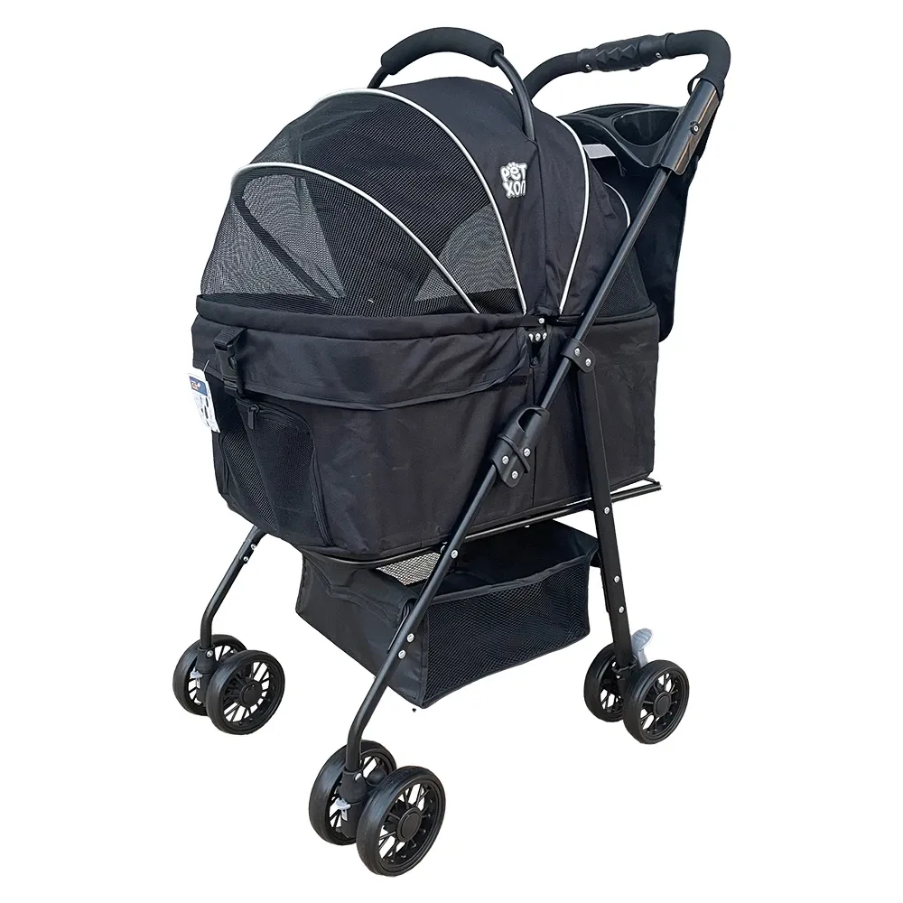 Coche para Mascotas Cutebabies Cloe Negro Ref: 50018000