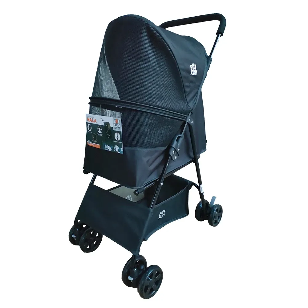 Coche para Mascotas Cutebabies Nala Negro Ref: 50010300