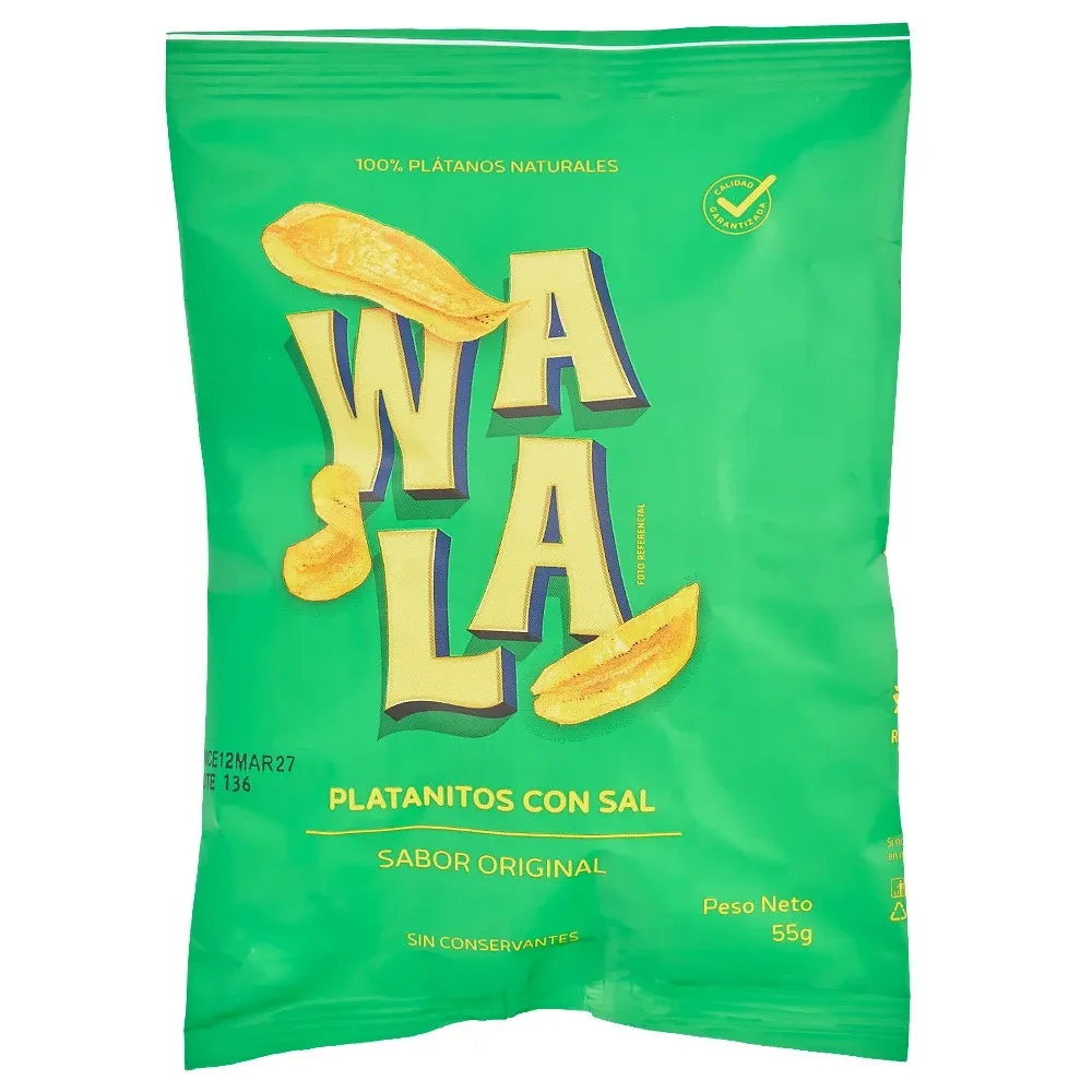 Platanito con Sal Wala 55G