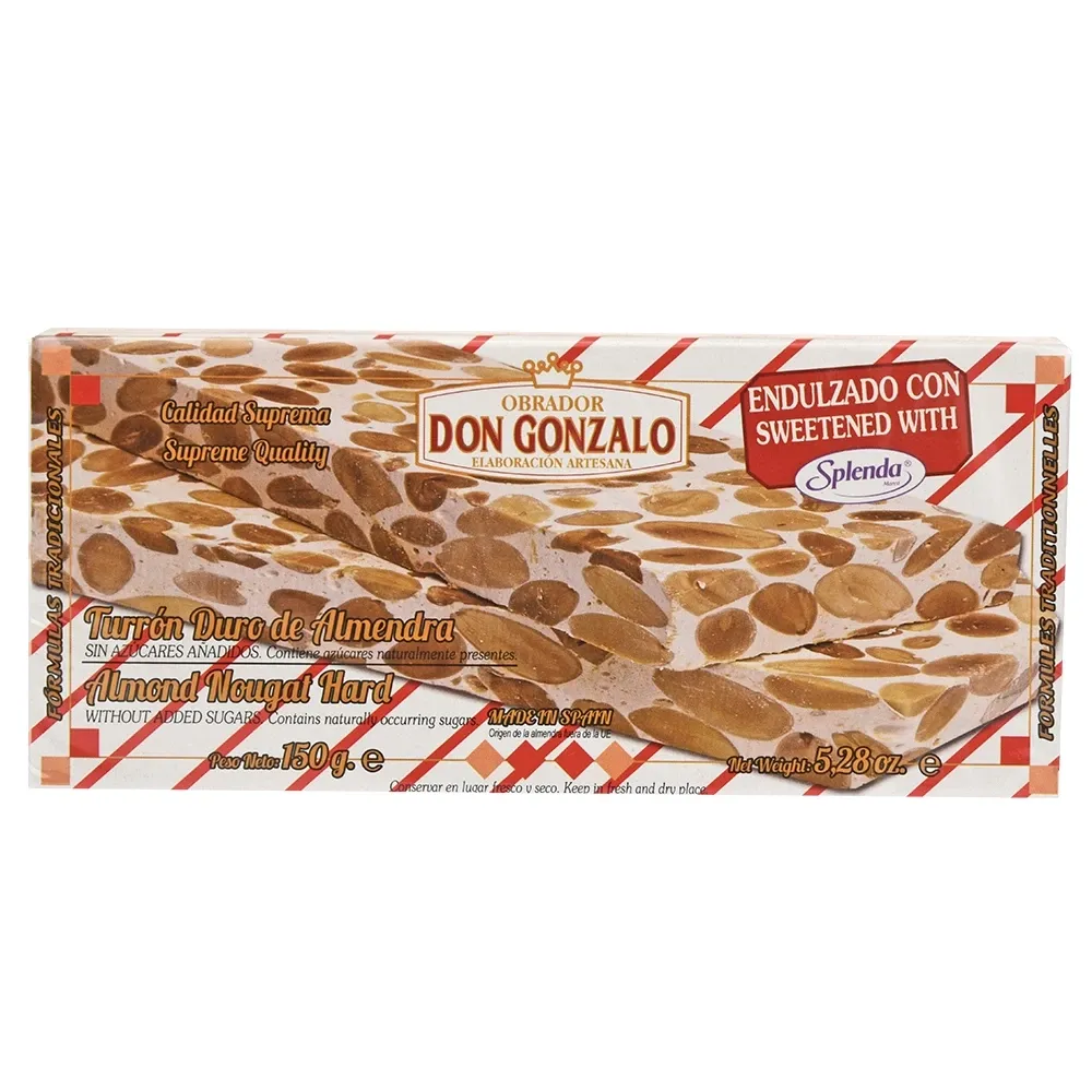 Turrón Duro Don Gonzalo Splenda 150 Gr