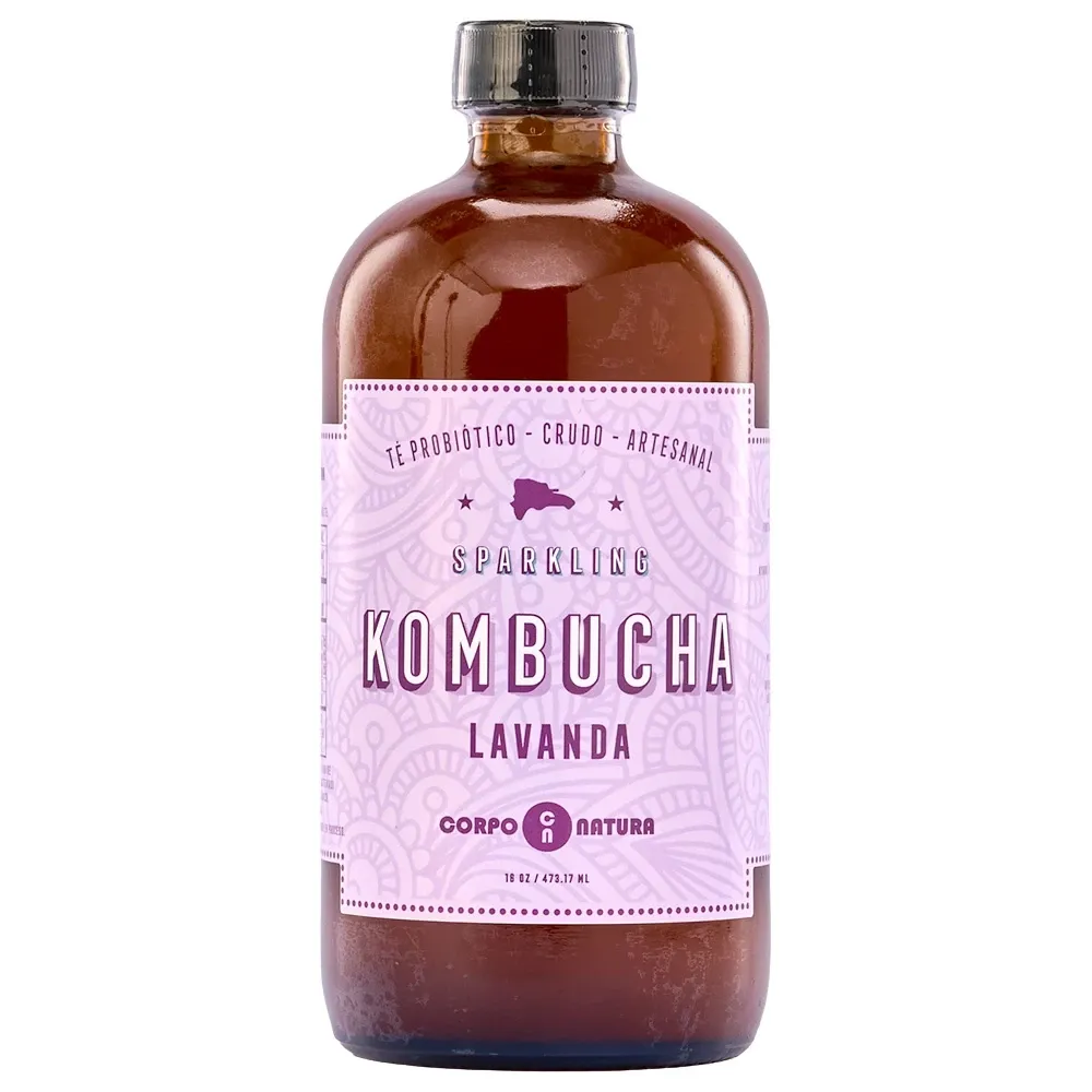 Bebida Kombucha Lavanda 16 Oz