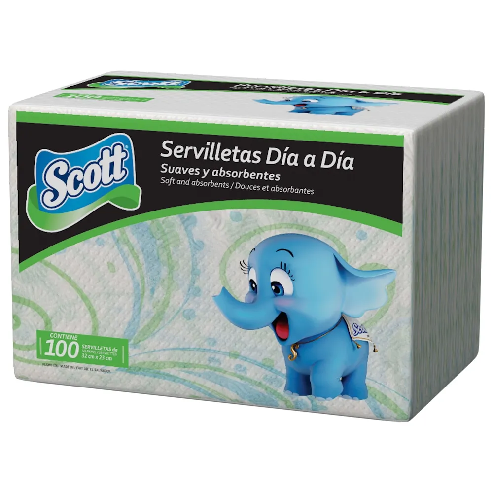 Servilleta Dia A Dia Deco Scott 100 Un