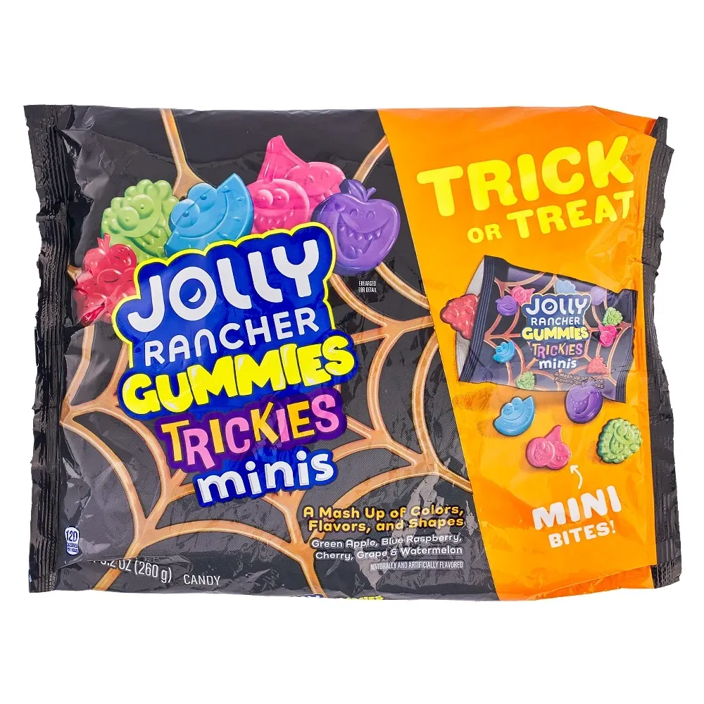 Caramelos Jolly Rancher Halloween Bolsa Mini 9.2 Oz
