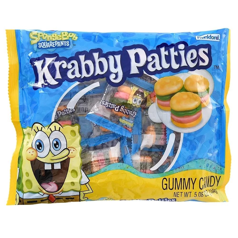 Gomitas Frankford Halloween Krabby Patties 5.08 Oz