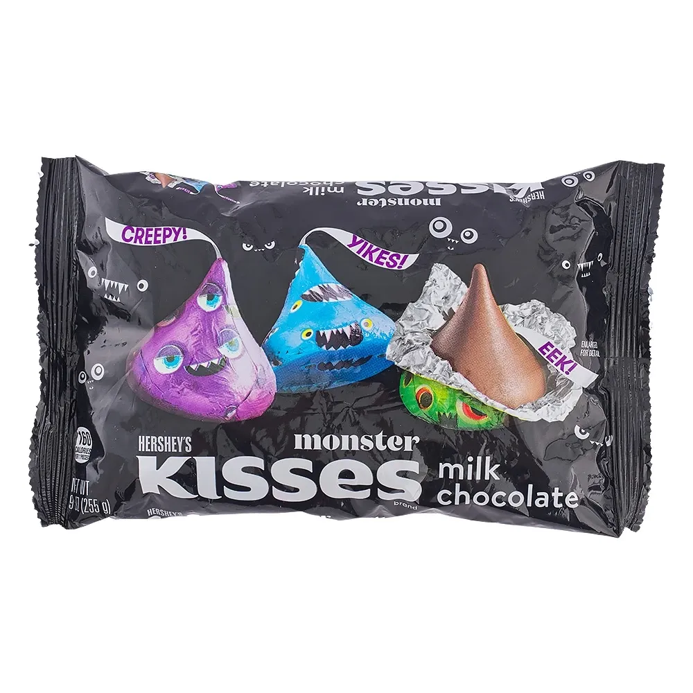 Chocolates Hershey's Kisses Halloween Monstruos 9 Oz